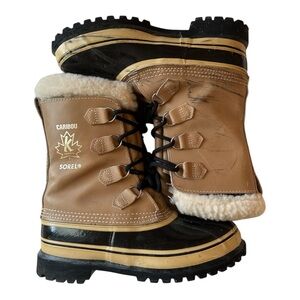 Sorel Caribou Classic Boots - Brown and Black